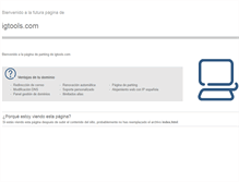 Tablet Screenshot of igtools.com